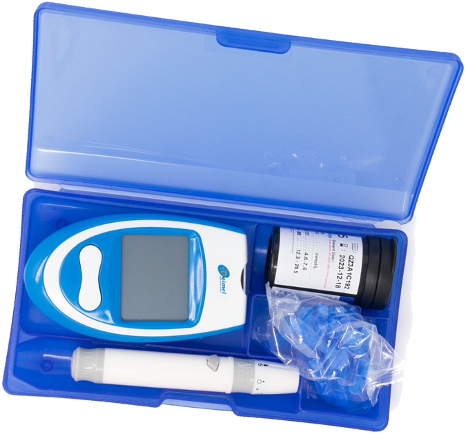 Kit Medidor de Glucosa en Sangre Deimel
